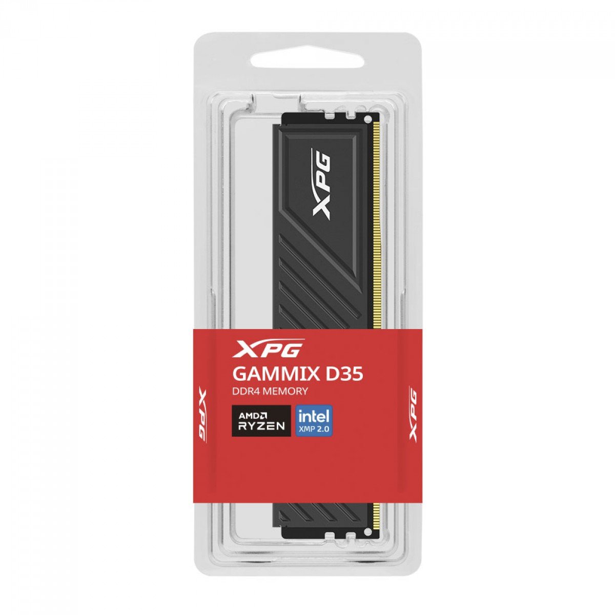 Memória RAM DDR4 16GB XPG GAMMIX D35, 3200Mhz, Black, AX4U320016G16A-SBKD35