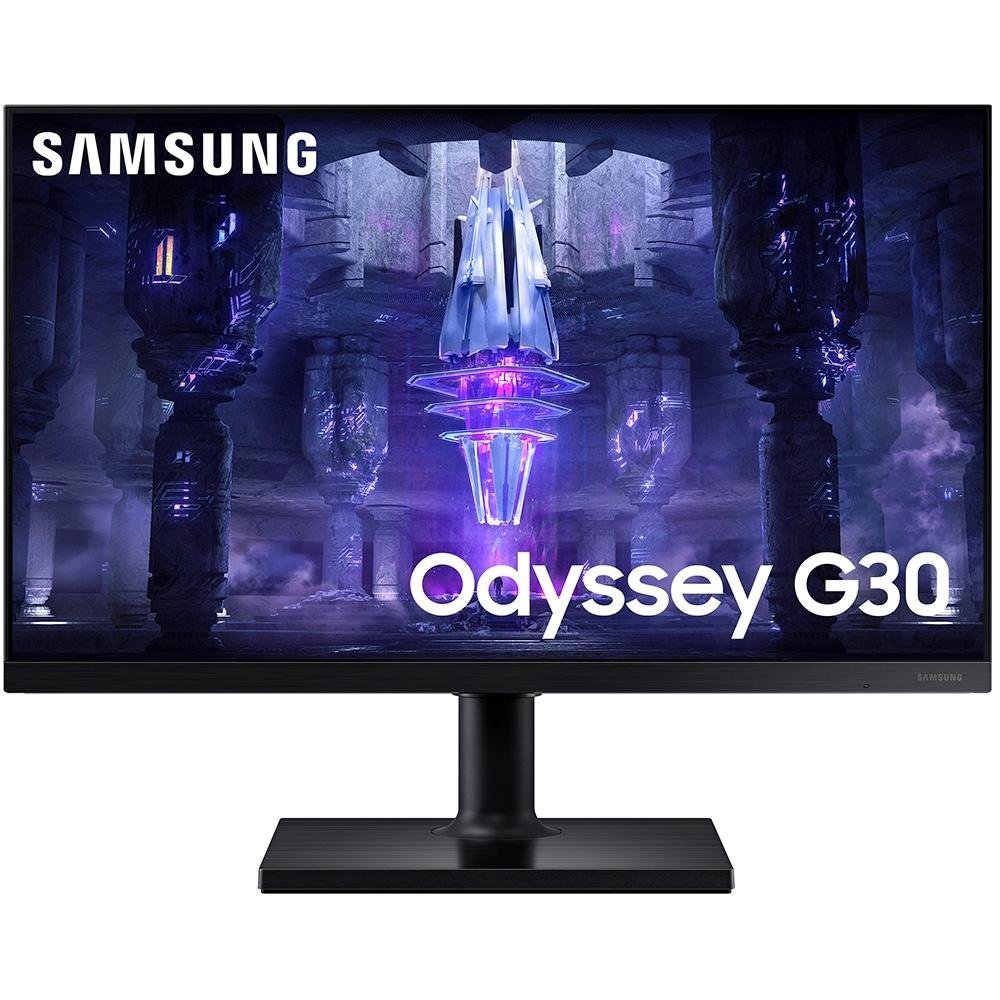 Monitor Gamer Samsung Odyssey G3 24 LED Full HD, 144Hz, 1ms, FreeSync Premium, Ajuste de Altura, VESA - LS24BG300ELMZD