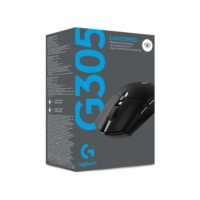 Mouse Gamer Sem Fio Logitech G305 Lightspeed, 12.000 DPI, 6 Botões Programáveis, Preto - 910-005281