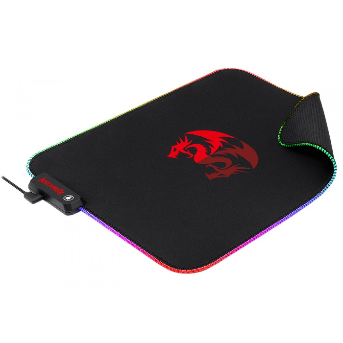 Mousepad Gamer Redragon Pluto P026, RGB, Control, Grande (330x260mm) - P026 - Imagem 3