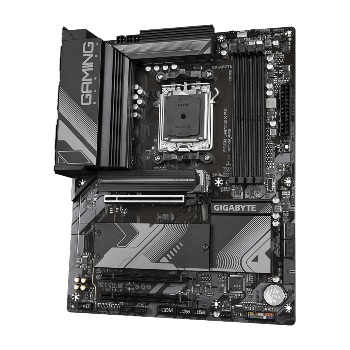 Placa Mãe Gigabyte B650 Gaming X AX, Wifi e Bluetooth, DDR5, AM5, 3x M.2 NVME, ATX - Imagem 3