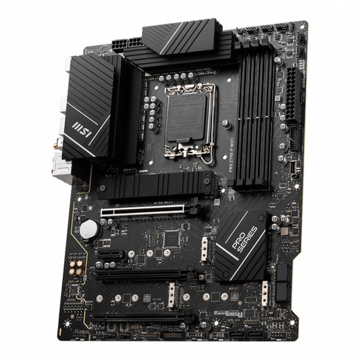 Placa Mãe MSI PRO Z790-P WIFI 6E e Bluetooth 5.3, ATX, DDR5, 4x NVME GEN4 - Imagem 4