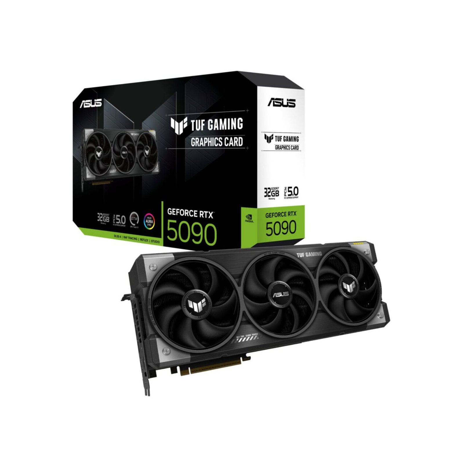 Placa de Vídeo RTX 5090 NVIDIA ASUS TUF Gaming, 32GB, GDDR7, ARGB, DLSS4, Ray Tracing