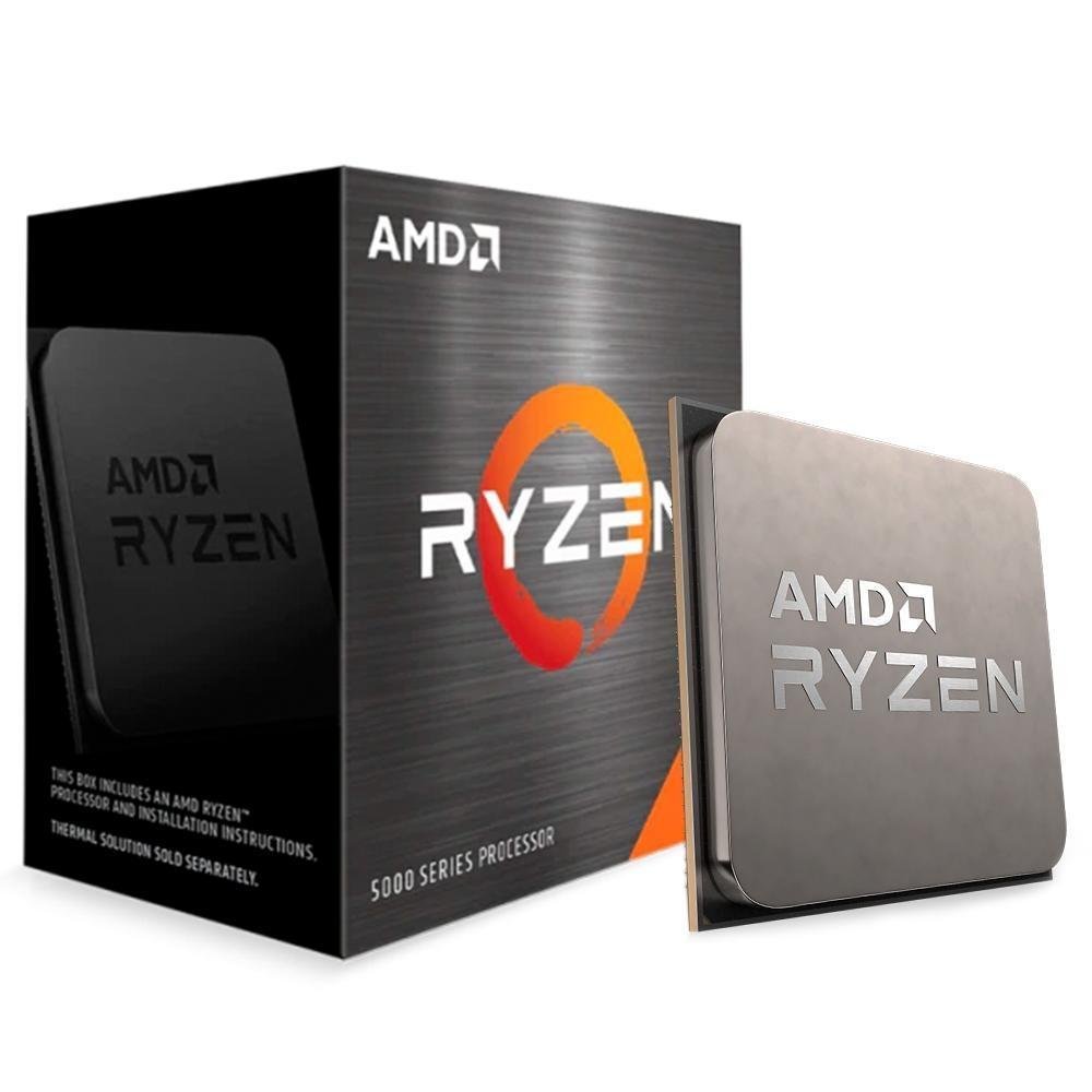 Processador Ryzen 7 5700X AMD, Cache 36MB, 3.4GHz (4.6GHz Max Turbo), AM4, Sem Vídeo - 100-100000926WOF