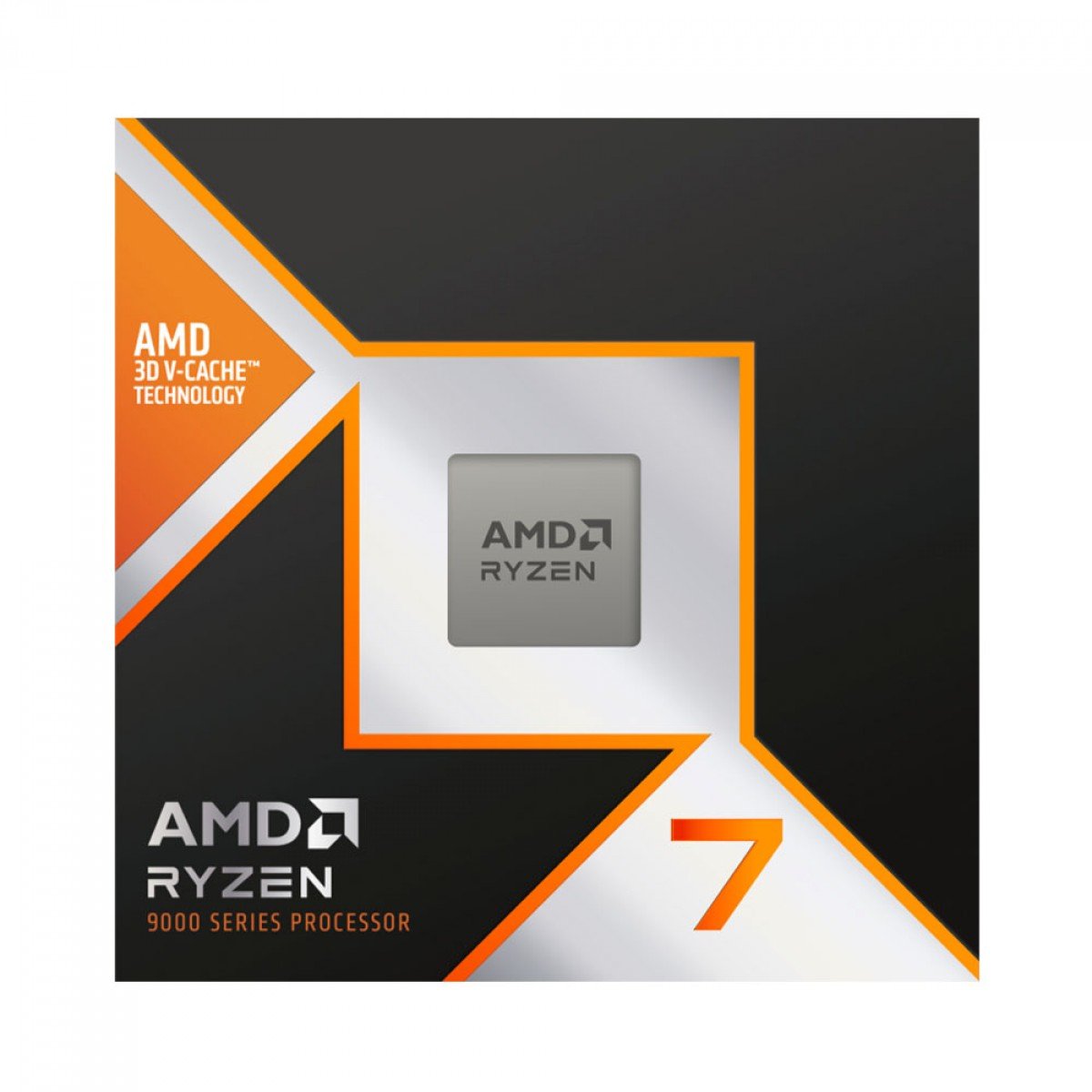 Processador AMD Ryzen 7 9800X3D, 4.7GHz (5.2GHz Turbo), Cache 104MB, AM5 - 100-1000001084WOF - Imagem 2