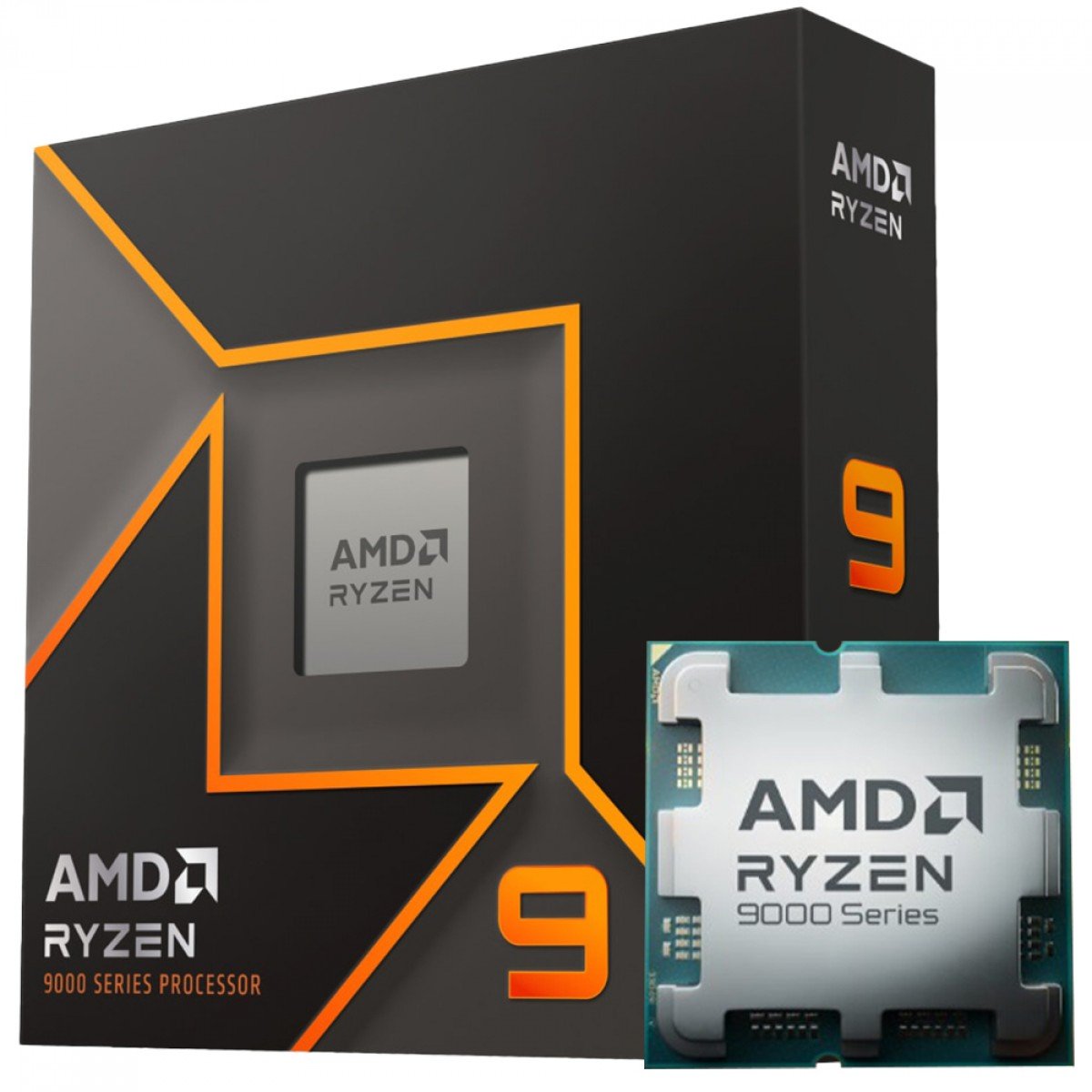 Processador AMD Ryzen 9 9950X, 4.3GHz (5.7GHz Turbo), 16-Cores 32-Threads, AM5 - 100-100001277WOF