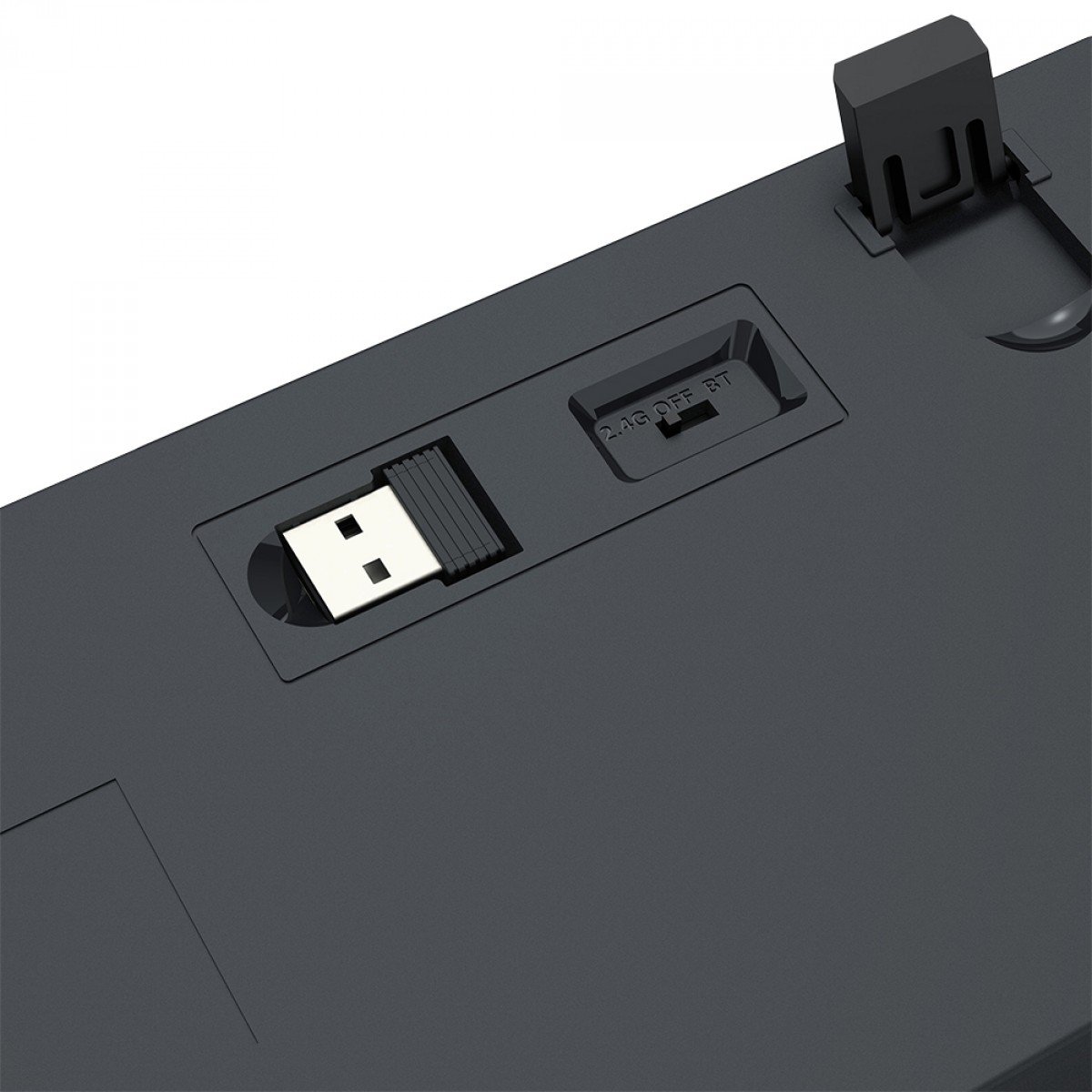 Teclado Sem Fio Mecânico Gamer Redragon Pollux Pro, RGB, Wireless, Bluetooth, Switch Brown, ABNT2 com Númerico - Imagem 5