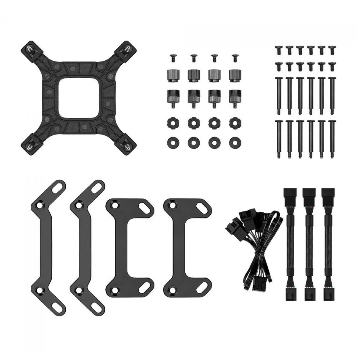 Water Cooler DeepCool LS720S Zero Dark, 360mm, Intel-AMD, R-LS720-BKNNMM-G-1 - Imagem 4