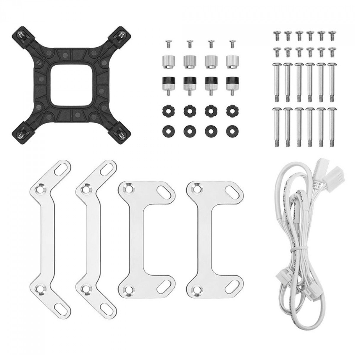 Water Cooler DeepCool LT360 WH ARGB, 360mm, Intel-AMD, Branco - R-LT360-WHAMNC-G-1 - Imagem 5