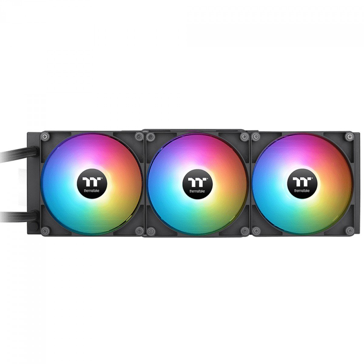 Water Cooler 420mm Thermaltake TH420 V2, ARGB, Intel-AMD, Preto - CL-W376-PL14SW-A - Imagem 3