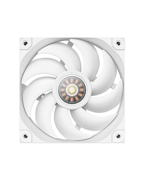 Cooler Para Gabinete DeepCool FT12 Branco, 120mm, PWM, 1850 RPM, 59 CFM