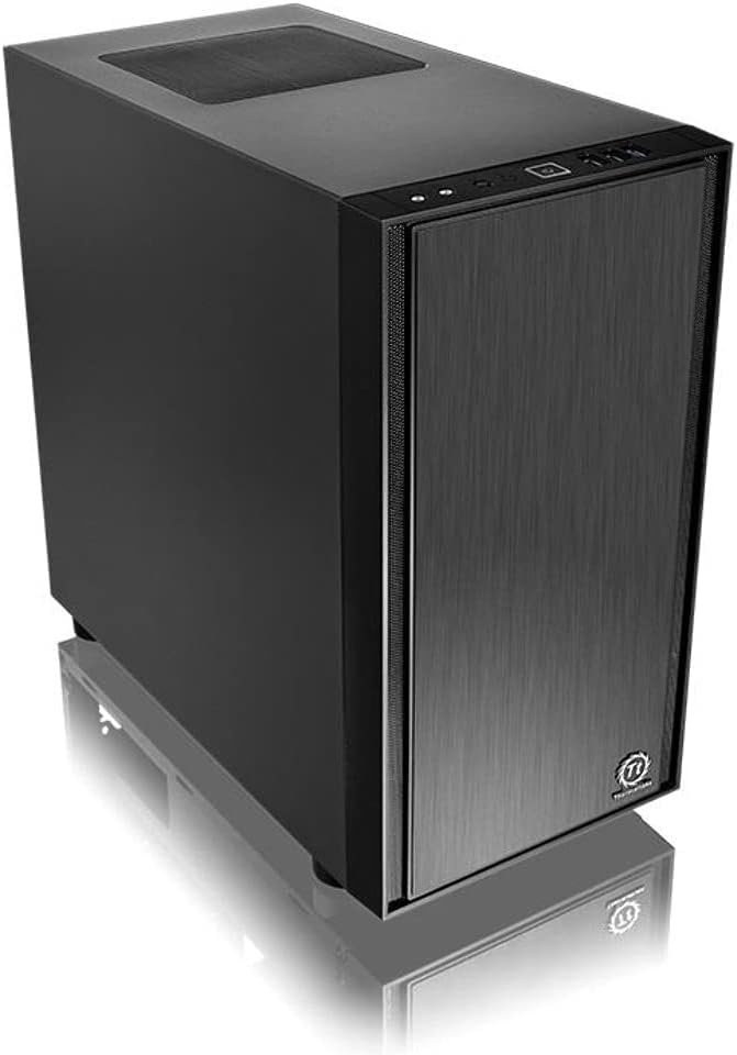 Gabinete Dsicreto Thermaltake Versa H17 WIN/SPCC, CA-1J1-00S1NN-00, Preto - Imagem 2