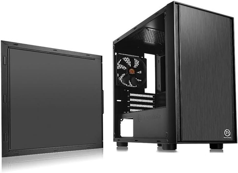 Gabinete Dsicreto Thermaltake Versa H17 WIN/SPCC, CA-1J1-00S1NN-00, Preto - Imagem 3