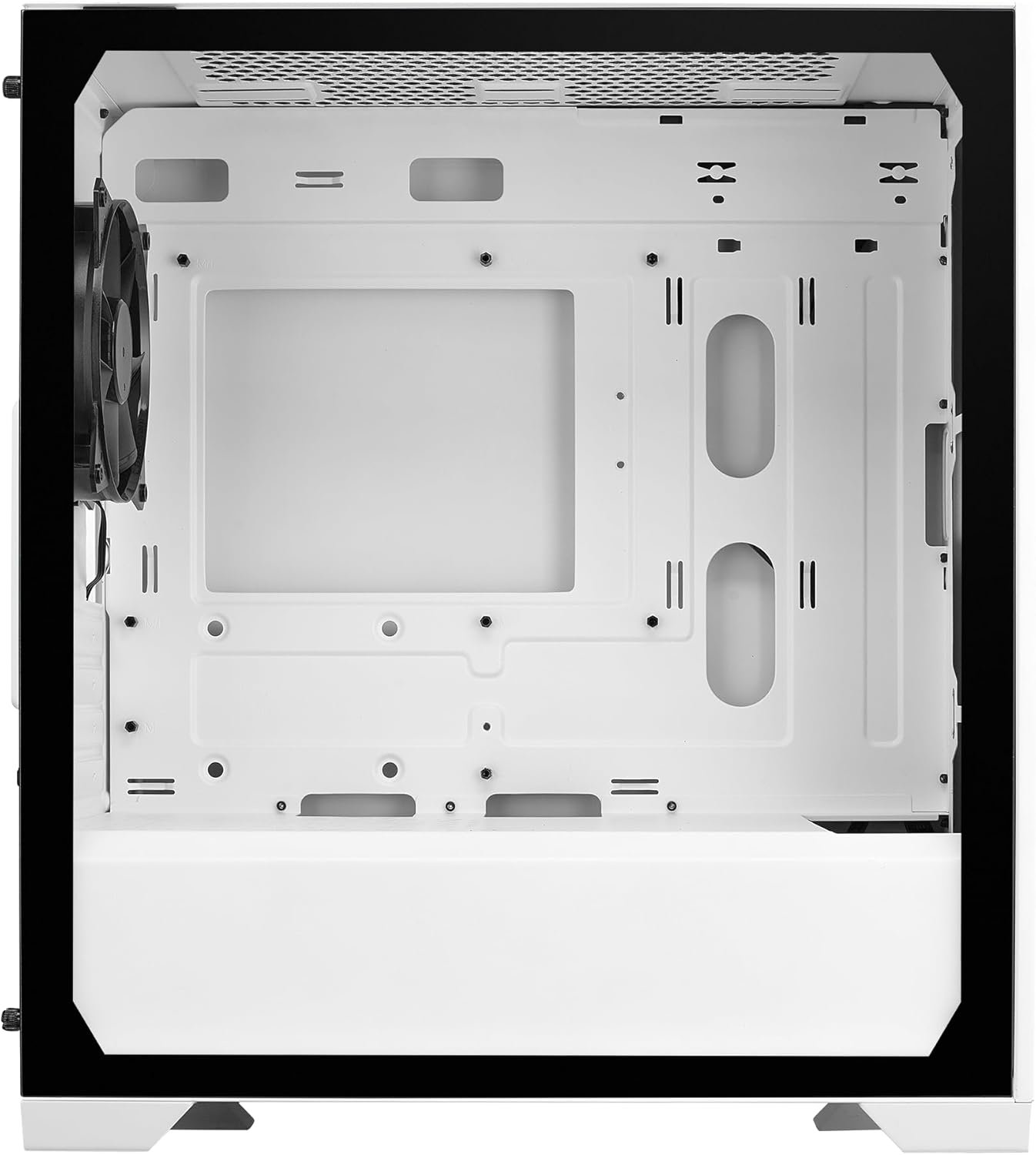 Gabinete Cooler Master Elite 301 White Lite, Mini-Tower, Lateral de Vidro, E301L-WGNN-S00 - Imagem 3