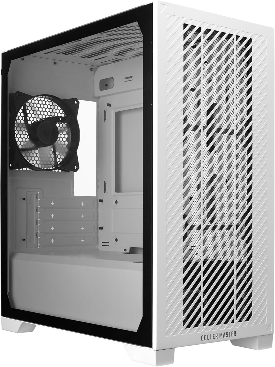 Gabinete Cooler Master Elite 301 White Lite, Mini-Tower, Lateral de Vidro, E301L-WGNN-S00
