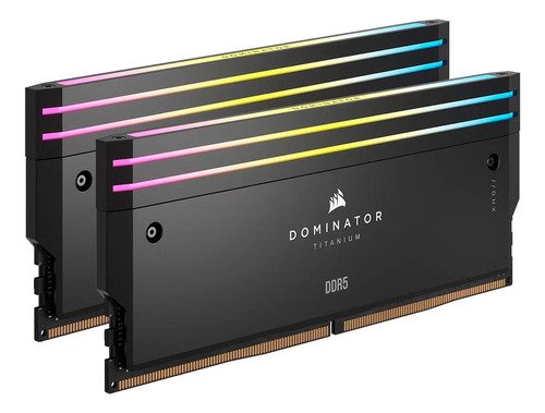 Memória RAM Corsair Dominator Titanium ARGB, 48GB (2x24GB), 6000MHz, DDR5, CL30, Intel/AMD - CMP48GX5M2B - Imagem 3