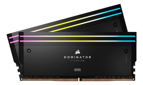 Memória RAM Corsair Dominator Titanium ARGB, 48GB (2x24GB), 6000MHz, DDR5, CL30, Intel/AMD - CMP48GX5M2B - Imagem 2