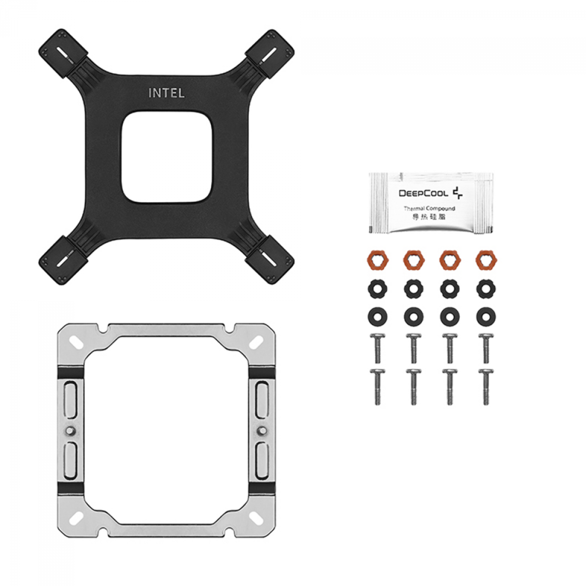 Cooler para Processador DeepCool Gammaxx AG400 PLUS, Dual Fan 120mm, Intel-AMD, R-AG400-BKNNMD-G - Imagem 5