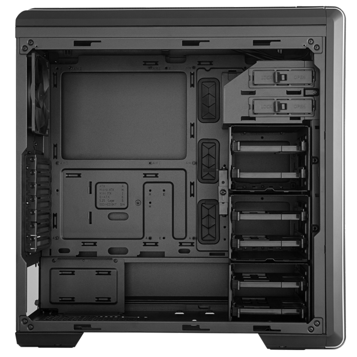 Gabinete Cooler Master Masterbox CM694, Lateral de Metal, Mid-Tower, 3 Fans, Suporte 6 HDs, 8 SSDs e 2 Baias - Imagem 3