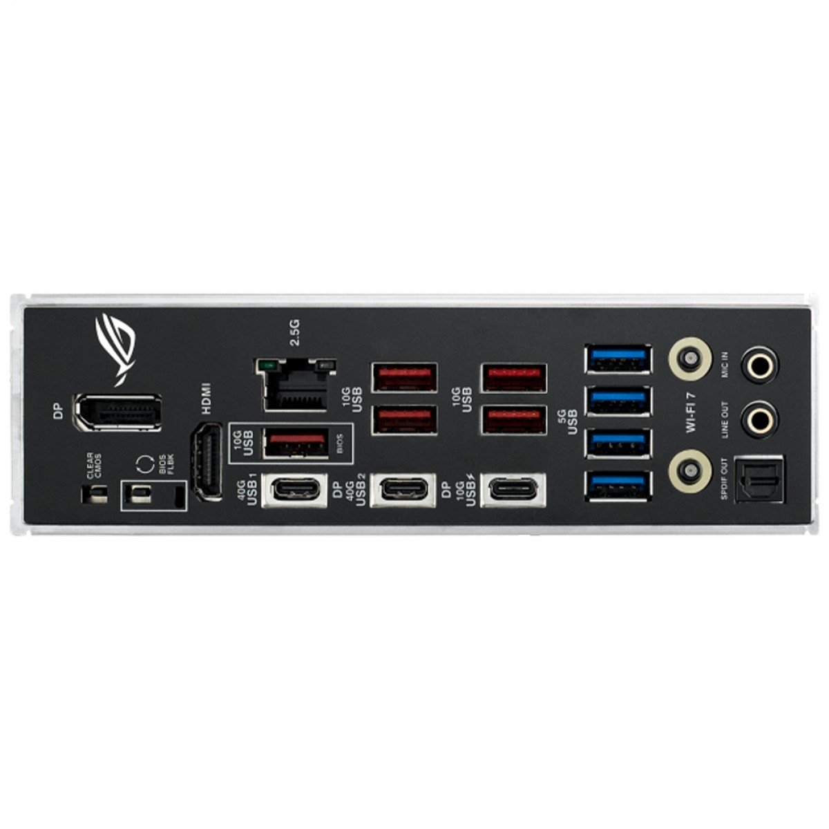 Placa Mãe Asus ROG Strix X870-F Gaming WiFi 7 e Bluetooth, AMD AM5, ATX, DDR5, PCIe 5.0, 5x slos M2 - Imagem 5