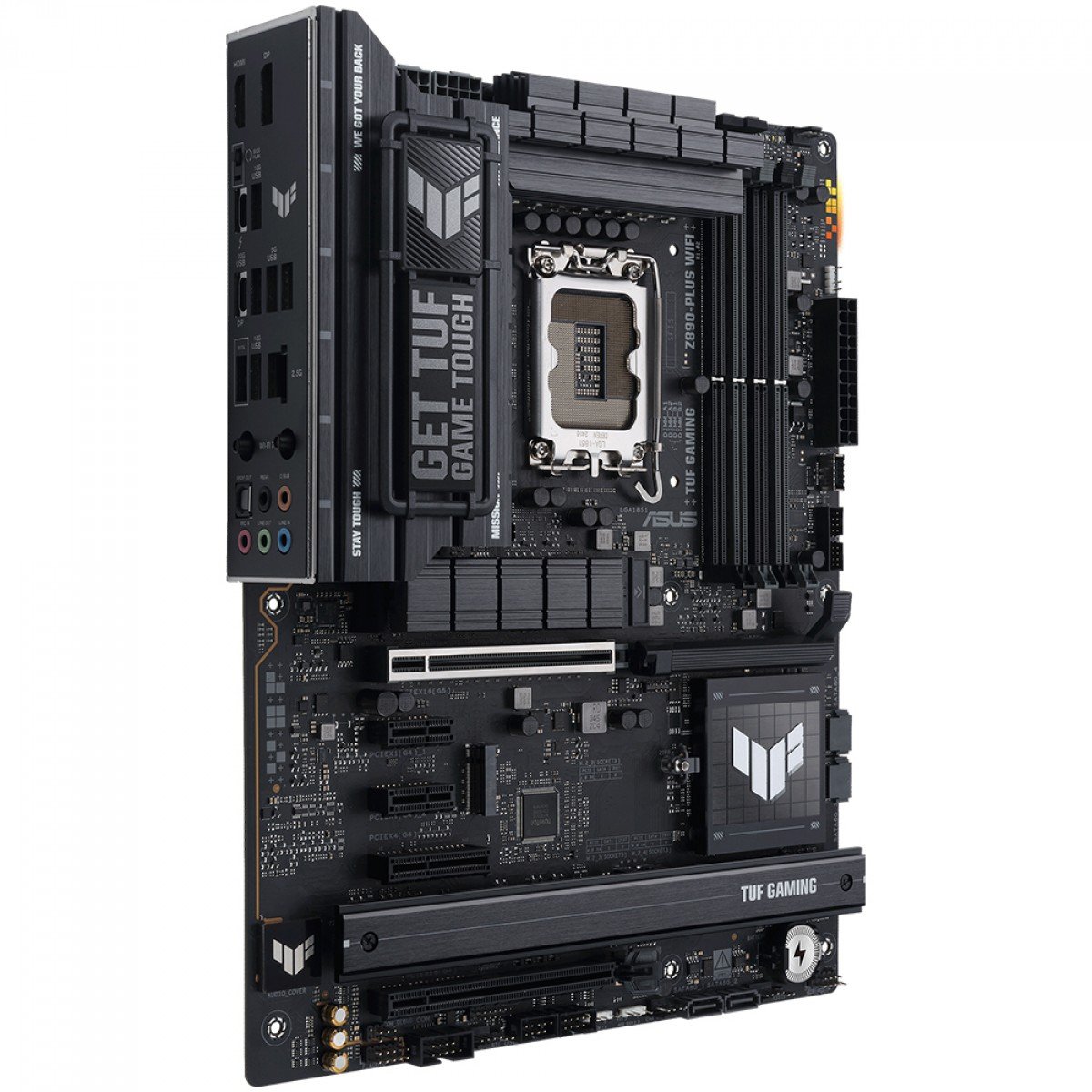 Placa Mãe Z890 Plus Asus TUF Gaming WiFi 7 e Bluetooth, USB 4.0, Intel LGA 1851, ATX, DDR5 - Imagem 3