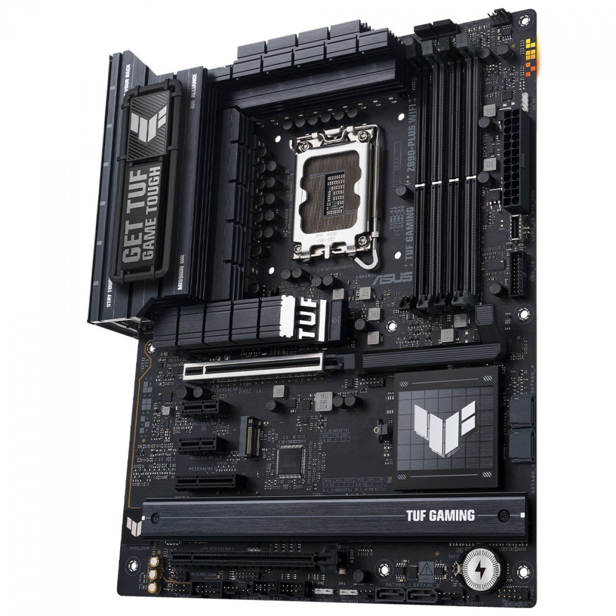 Placa Mãe Z890 Plus Asus TUF Gaming WiFi 7 e Bluetooth, USB 4.0, Intel LGA 1851, ATX, DDR5 - Imagem 4