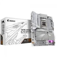 Placa Mãe Branca X870 AORUS Elite WiFi7 ICE, Bluetooth, AMD AM5, ATX, DDR5, PCI 5.0, 2 USB-C