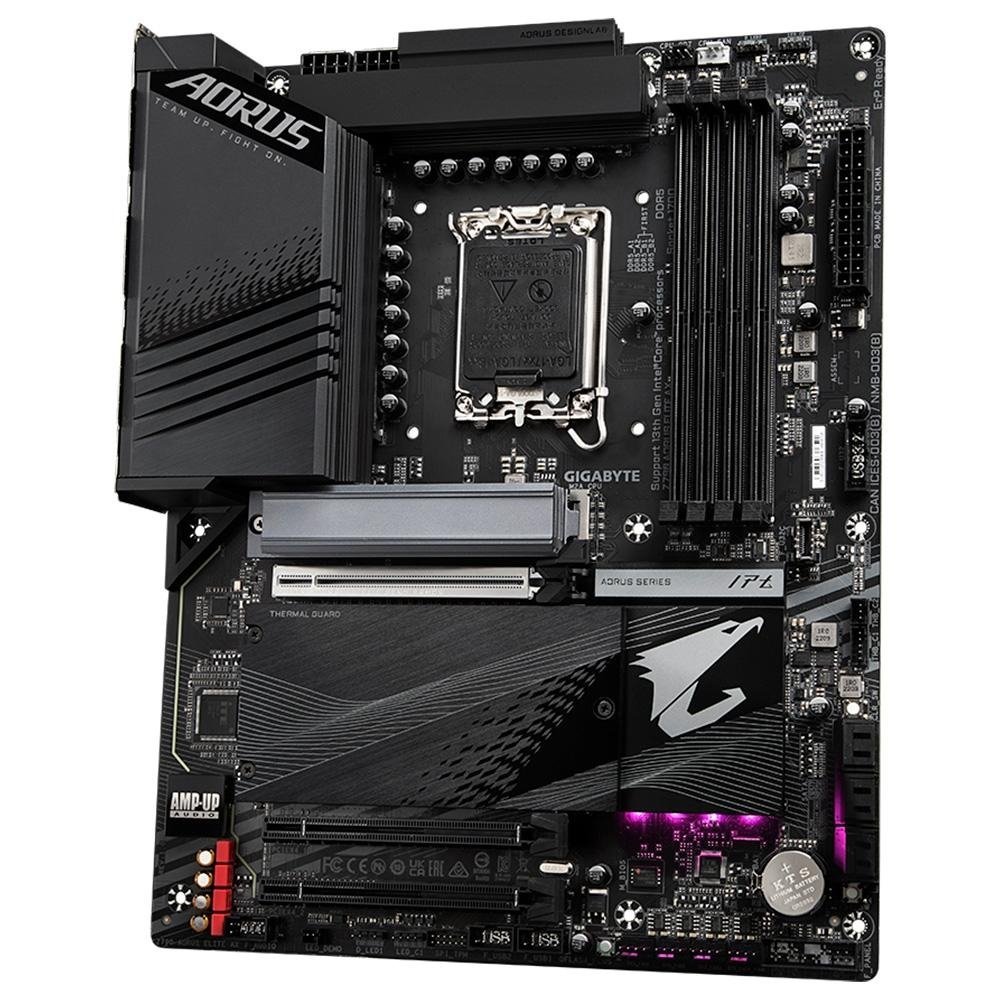 Placa Mãe Z790 Aorus Elite AX, LGA 1700, ATX, DDR5, Wifi e Bluetooth - Imagem 5