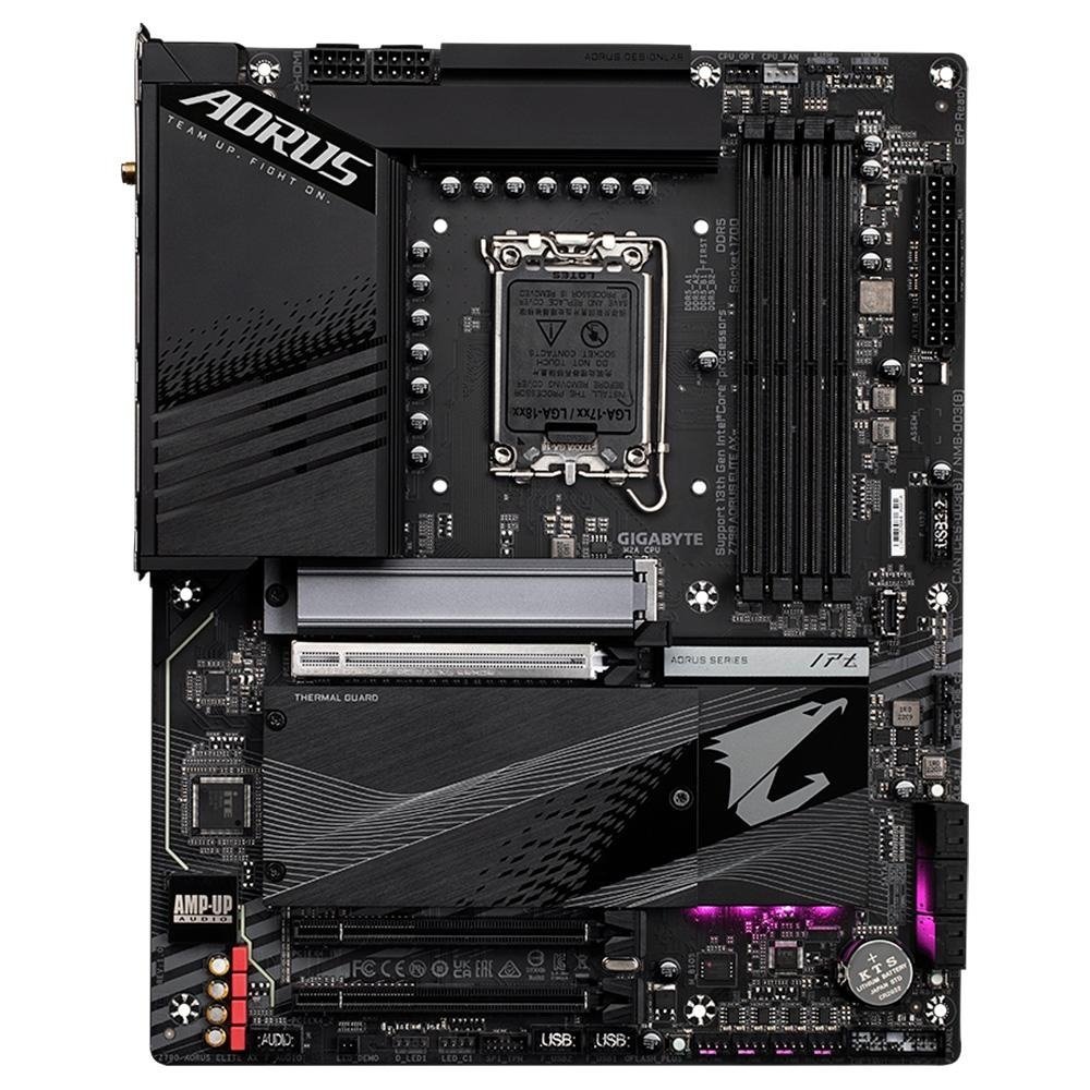 Placa Mãe Z790 Aorus Elite AX, LGA 1700, ATX, DDR5, Wifi e Bluetooth - Imagem 3