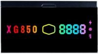 Fonte 850W Cooler Master Display LED XG Plus, Full Modular, 80 Plus Platinum, RTX 50 Ready - MPG-8501-AFBAP-XWO