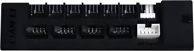 Hub USB Interno Universal Lian Li Edge com 4 Portas Usb 2.0 e 6 Portas PWM - EG-HUBO1B