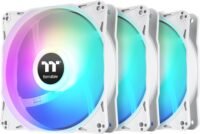 Kit 3x Cooler Fan Branco para Gabinete Thermaltake Premium LE120 ARGB, 66 CFM, 1500 RPM