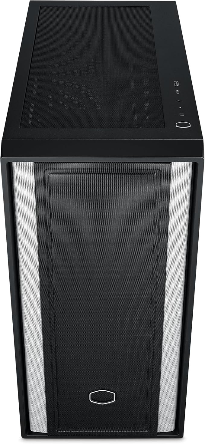 Gabinete Cooler Master MB600 Lite, Mid-Tower, Lateral de Vidro, Preto, ATX, MB600L-KGNN-S00 - Imagem 2