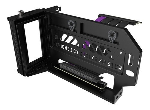 Suporte de Gabinete para Placa de Vídeo Vertical Cooler Master V3, Riser PCIe 4.0, Preto - MCA-U000R-KFVK03