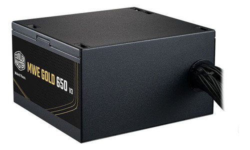 Fonte 650W 80 Plus Gold Cooler Master MWE Gold 650 V3, ATX 3.1, PFC Ativo, MPE-6502-ACAAG-3BBR - Imagem 3