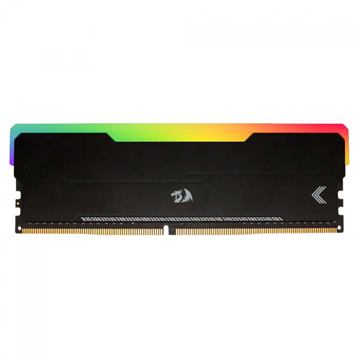 Memória RAM DDR4 8GB Redragon Magma, RGB, 3200Mhz, Preto, GM-801 - Imagem 3