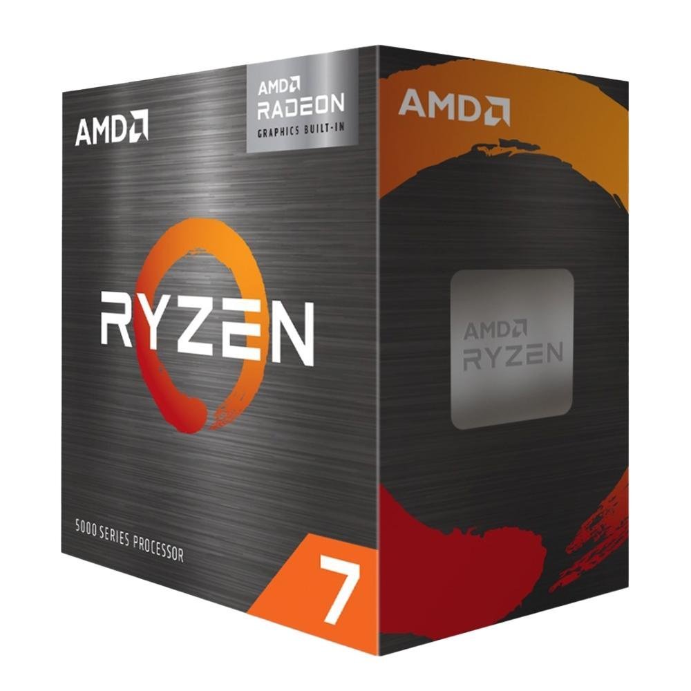 Processador AMD Ryzen 7 5700G, 3.8GHz (4.6GHz Max Turbo), AM4, Vídeo Integrado, 8 Núcleos - 100-100000263BOX - Imagem 2