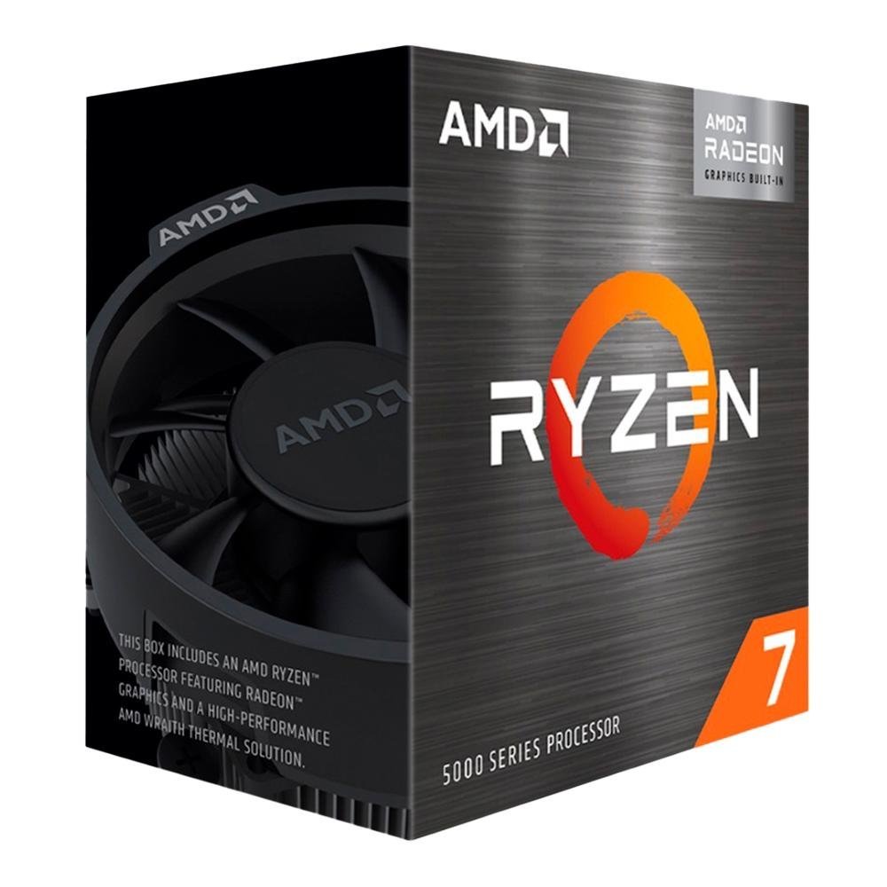 Processador AMD Ryzen 7 5700G, 3.8GHz (4.6GHz Max Turbo), AM4, Vídeo Integrado, 8 Núcleos - 100-100000263BOX - Imagem 3