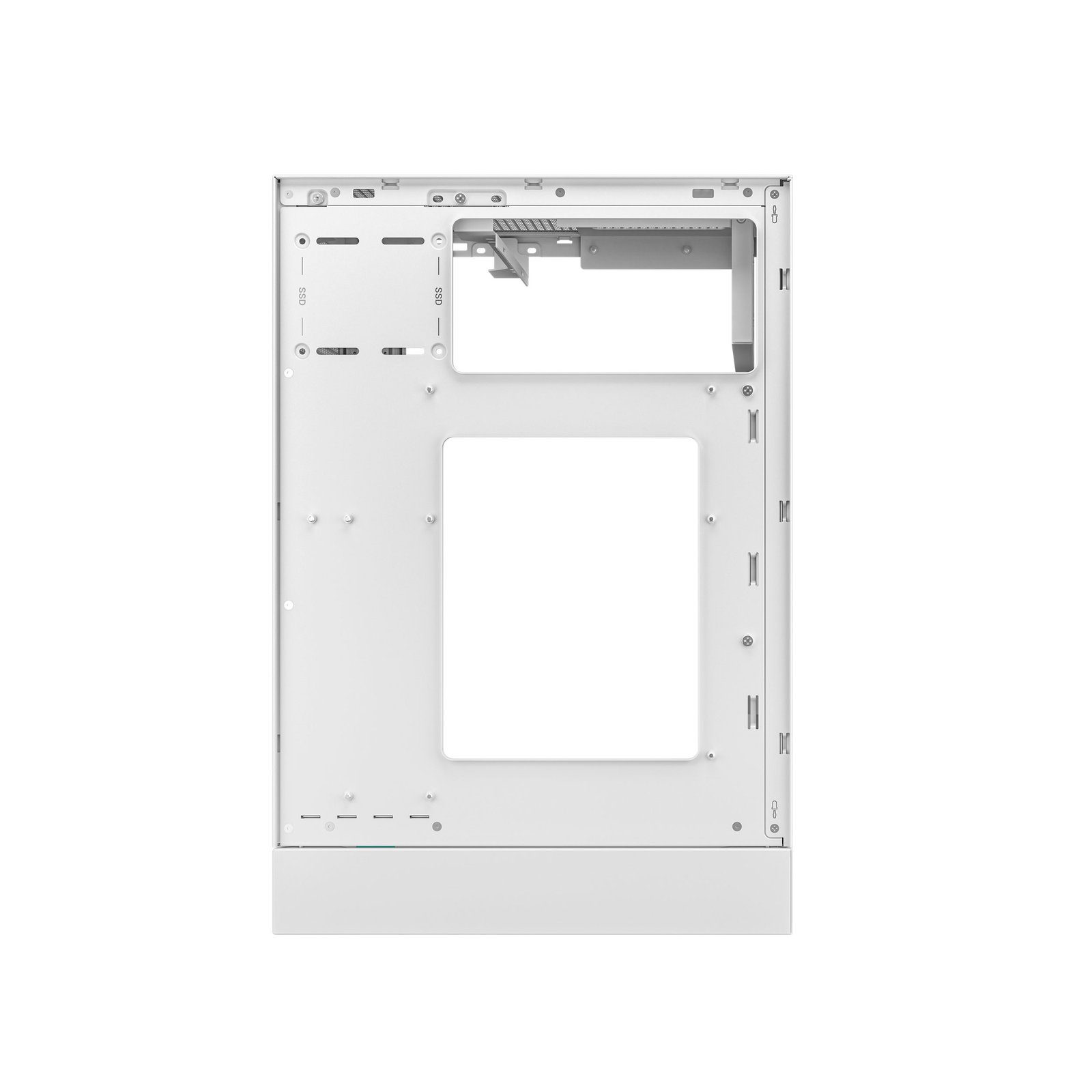 Gabinete Compacto DeepCool CH170 Plus Mesh Branco para Placa Mãe ITX e mATX - R-CH170-WHNGM0-G - Imagem 6
