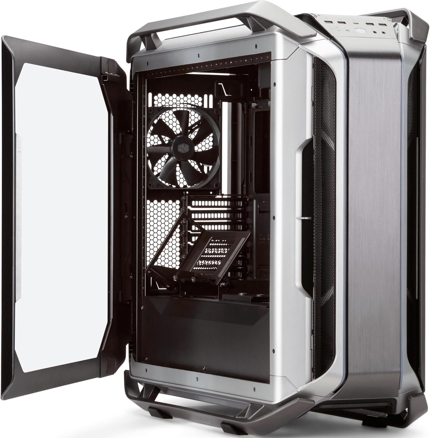 Gabinete Cosmos C700M Full Tower Cooler Master, ARGB, 4 Coolers GPU Vertical Riser - MCC-C700M-MG5N-S00 - Imagem 4