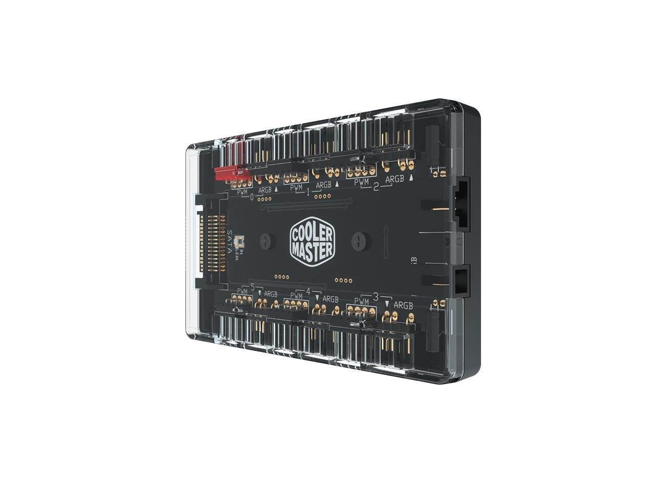 Controladora Hub Original Cooler Master para 6 Fans ARGB & PWM - Imagem 5