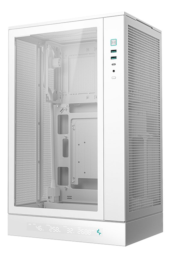 Gabinete Compacto DeepCool CH270 Digital Branco para Placa Mãe mATX, Mini Tower - R-CH270-WHNDM0-G-1 - Imagem 2