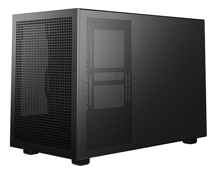 Gabinete Compacto DeepCool CH260 Mini Tower Vidro Lateral Preto, USB-C, Sem Fans - Imagem 4