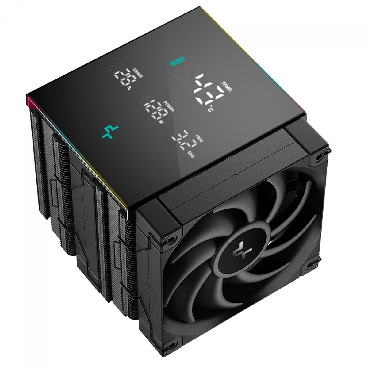 Cooler Para Processador DeepCool AK620 Digital Pro, Intel-AMD, TDP 260W, Preto - R-AK620-BKAPMN-G