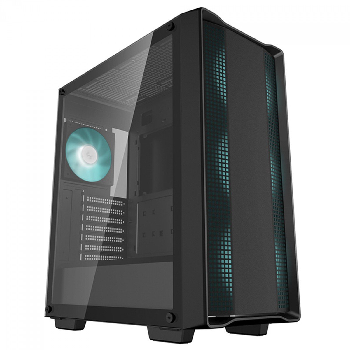 Gabinete Gamer DeepCool CC560 V2, Mid Tower, Vidro Temperado, ATX, Com 4 Fans, R-CC560-BKGAA4-G-2