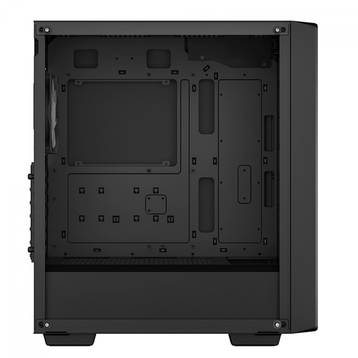 Gabinete Gamer DeepCool CC560 V2, Mid Tower, Vidro Temperado, ATX, Com 4 Fans, R-CC560-BKGAA4-G-2 - Imagem 4