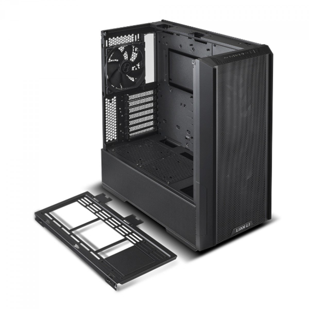 Gabinete Gamer Lian Li Lancool 216, Mid Tower, Vidro Temperado, Preto, ATX, Sem Fonte, 3 Fans Sem RGB - LANCOOL 216X BL - Imagem 4