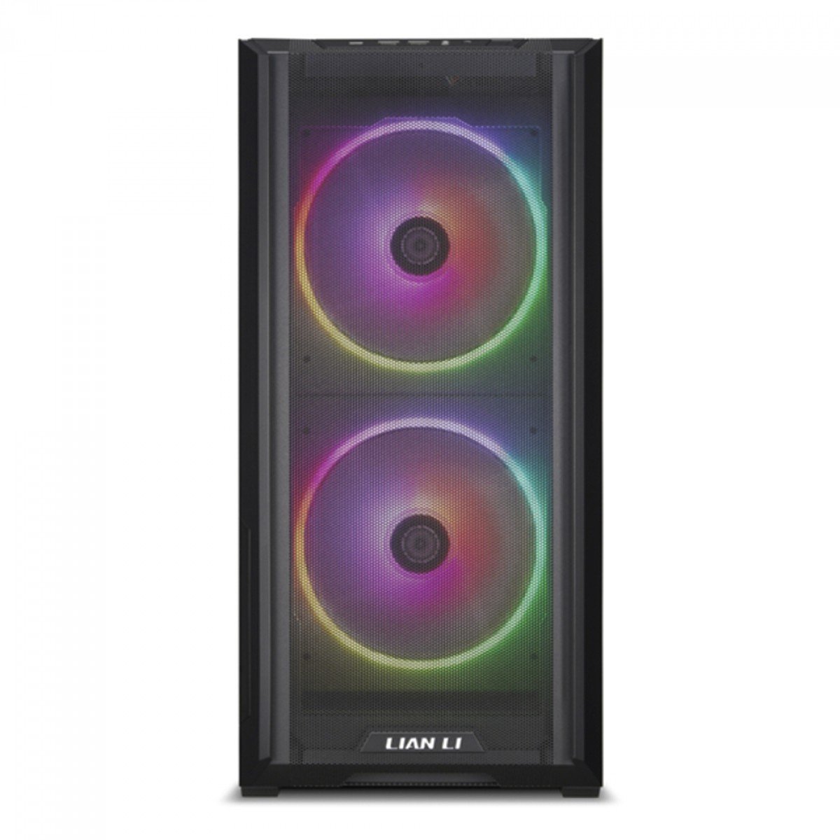 Gabinete Gamer Lian Li Lancool 216, RGB, Mid Tower, Vidro Temperado, Preto, ATX, 3 Fans - LANCOOL 216RX BL - Imagem 2