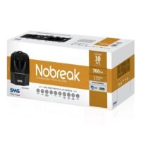Nobreak SMS 700VA/350W New Station, Entrada Bivolt, Saída 115V, 5 Tomadas, 6 Níveis de Proteção Autodiagnostico - 27915
