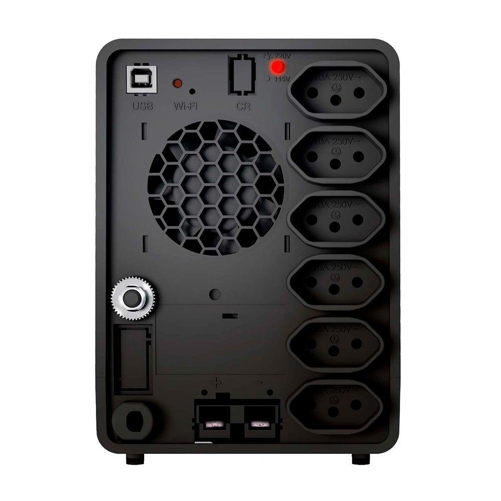 Nobreak SMS Premium Senoidal Puro, 1500VA, 8 Tomadas de Saída, WiFi, Entrada e Saida Bivolt Automatico - 0029501 - Imagem 3